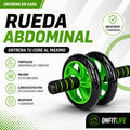 Rueda Abdominal Pro-Define tu core desde casa