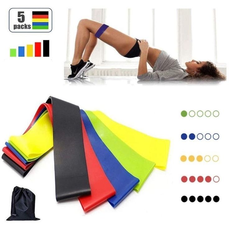 Set de Bandas de Resistencia Pro-Grip: 5 Niveles de Intensidad
